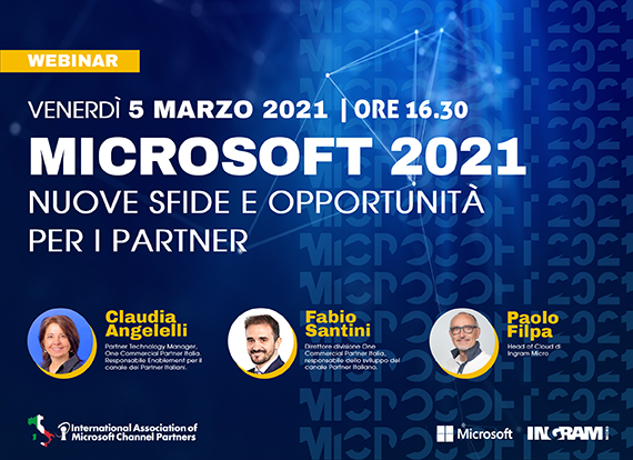 webinar 5marzo 2021 anteprima evento IAMCP Microsoft
